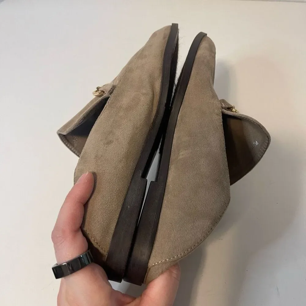 Vintage Havana Polly Taupe Loafers Size‎ 7.5
